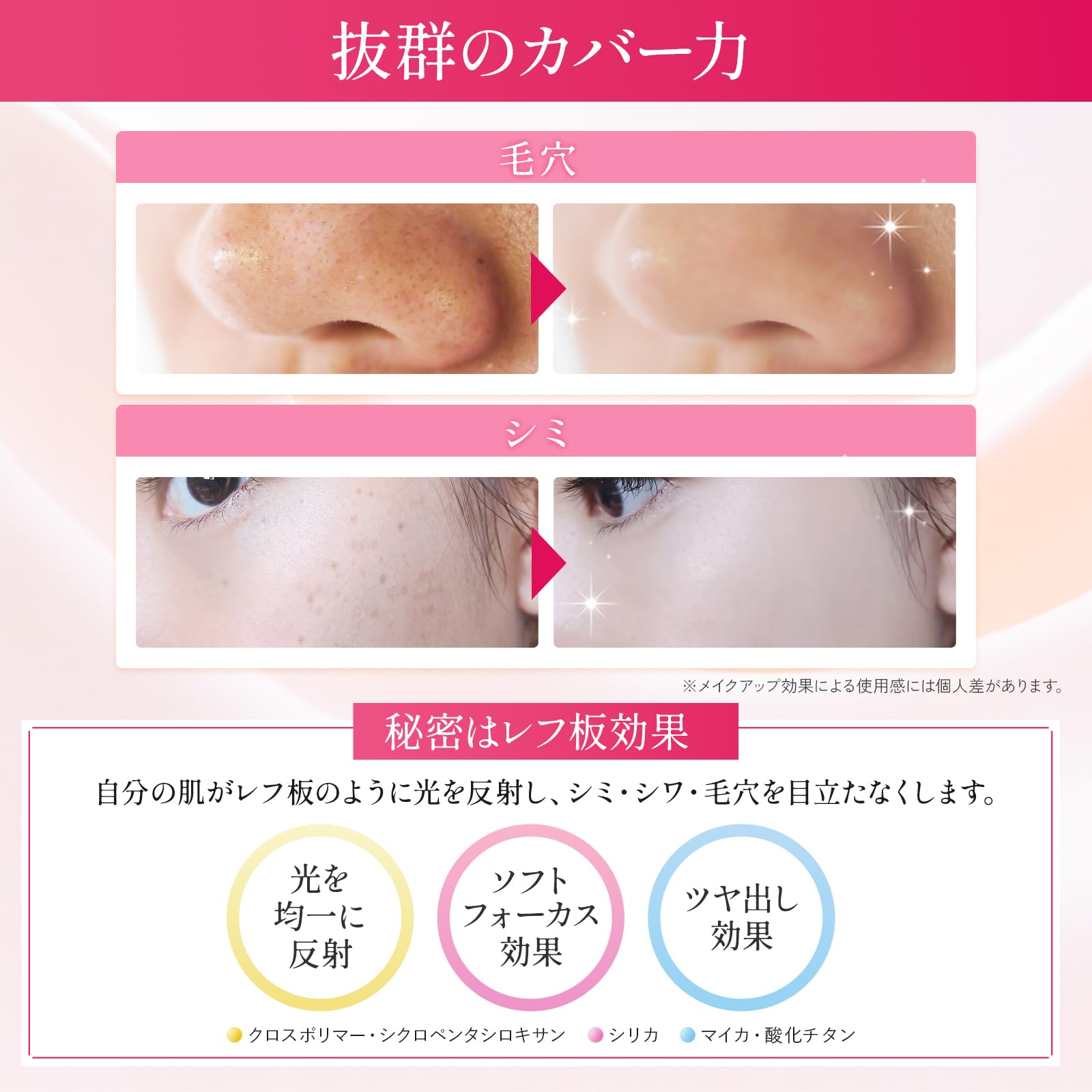 Amazon.co.jp: ハオルビ (HAOLVI) ファンデーション 化粧下地 下地